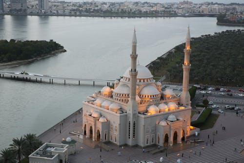Free Al Noor Mosque - Sharjah - UAE Stock Photo