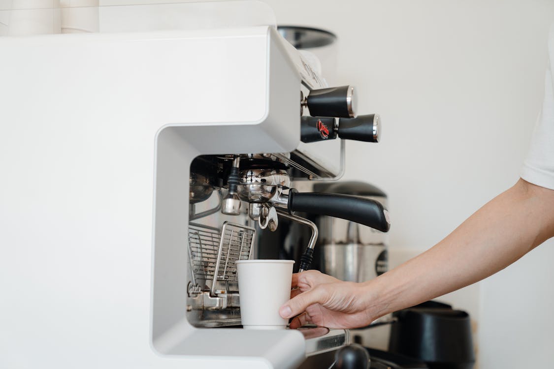 Free Person Holding White Cup Stock Photo