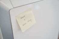 Sticker with text have a nice day