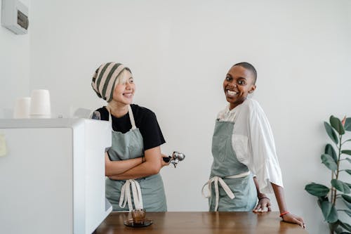 Free Photo of Two Women Laughing Stock Photo
