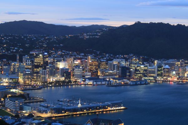 Scenic view of Wellington, New Zealand