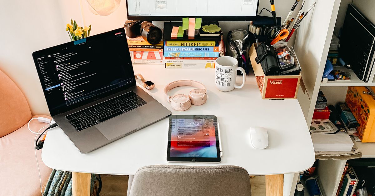 White Table With Laptop And Tablet Computer Free Stock Photo White Table With Laptop And Tablet Computer Free Stock Photo