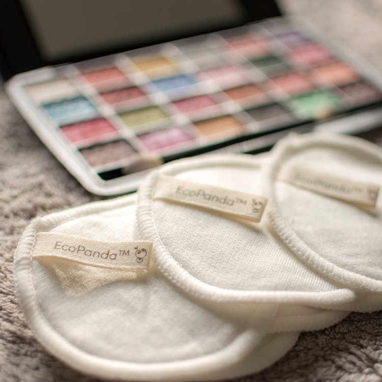 Close-up Shot Of A Reusable Cotton Pads