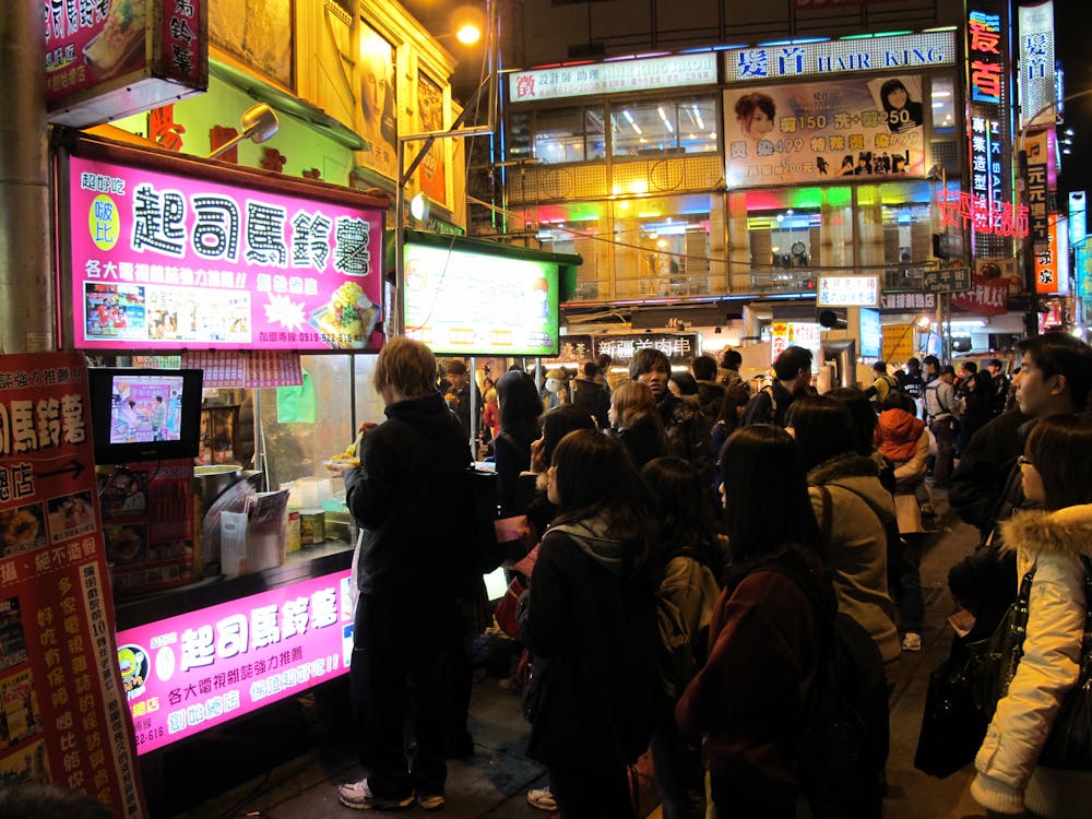 Free stock photo of night market