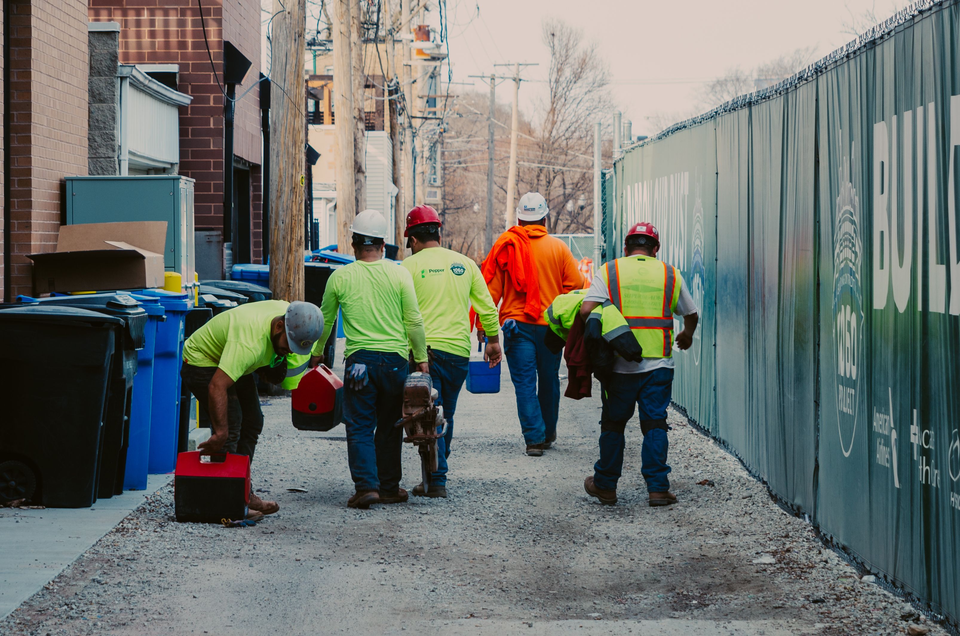 Free Stock Photo Of Construction Construction Workers High Visibility