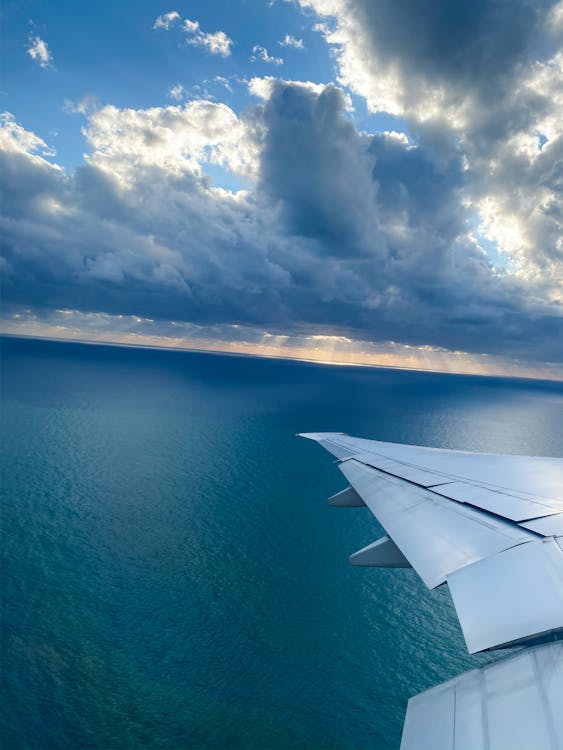 Free stock photo of above clouds, aerial view, aeroplane