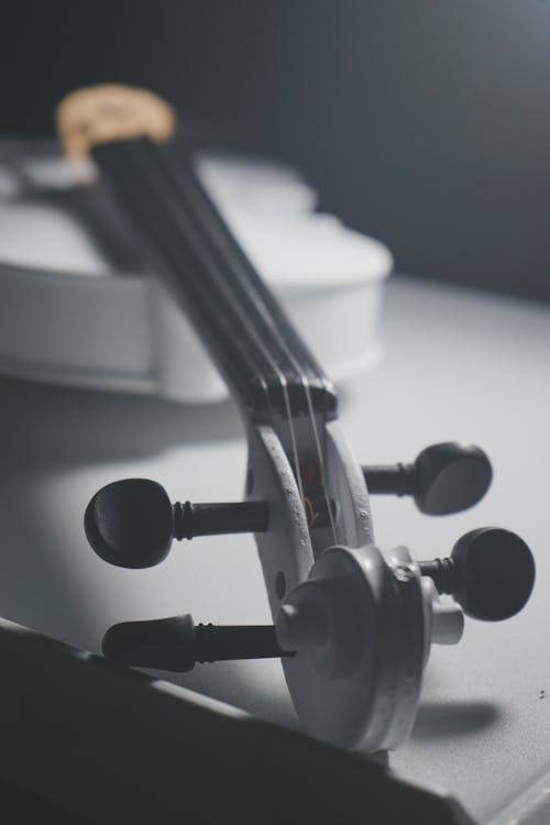 Close-Up Photo of Violin