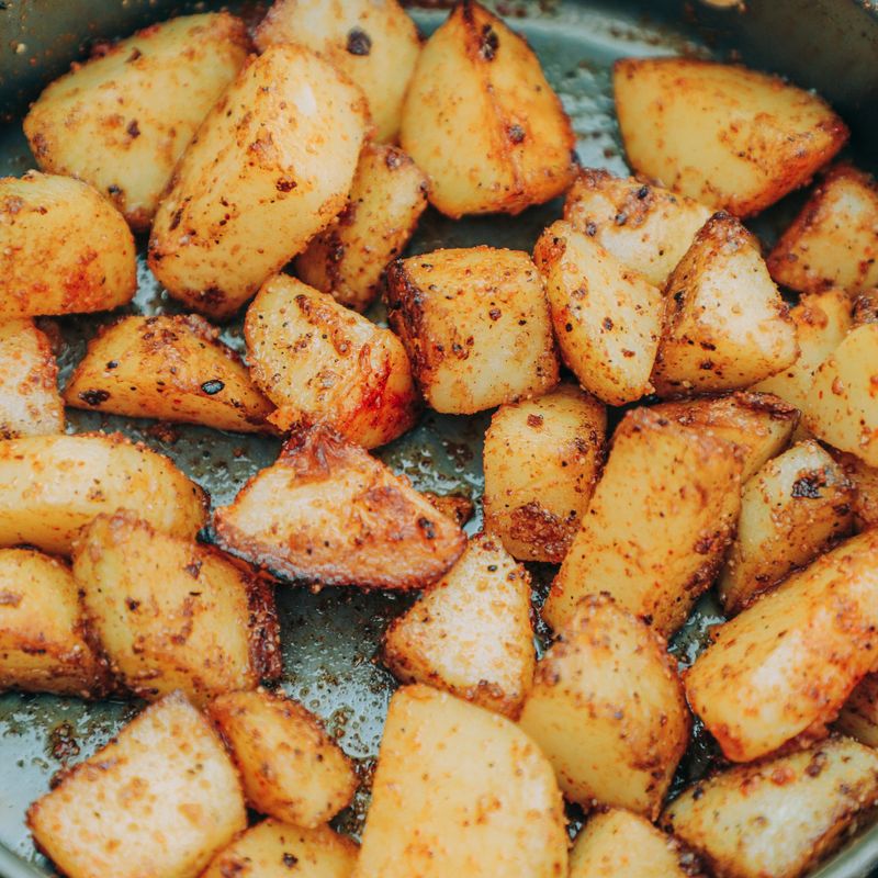 Papas Criollas al Sartén