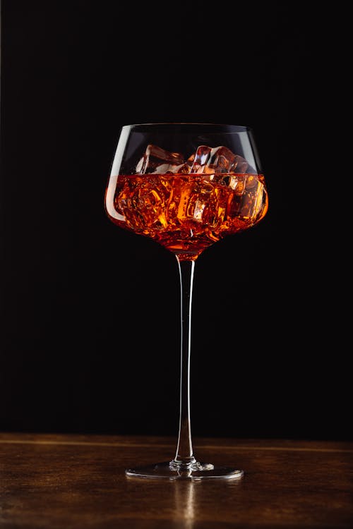 Photo of Alcoholic Beverage in Stem Glass