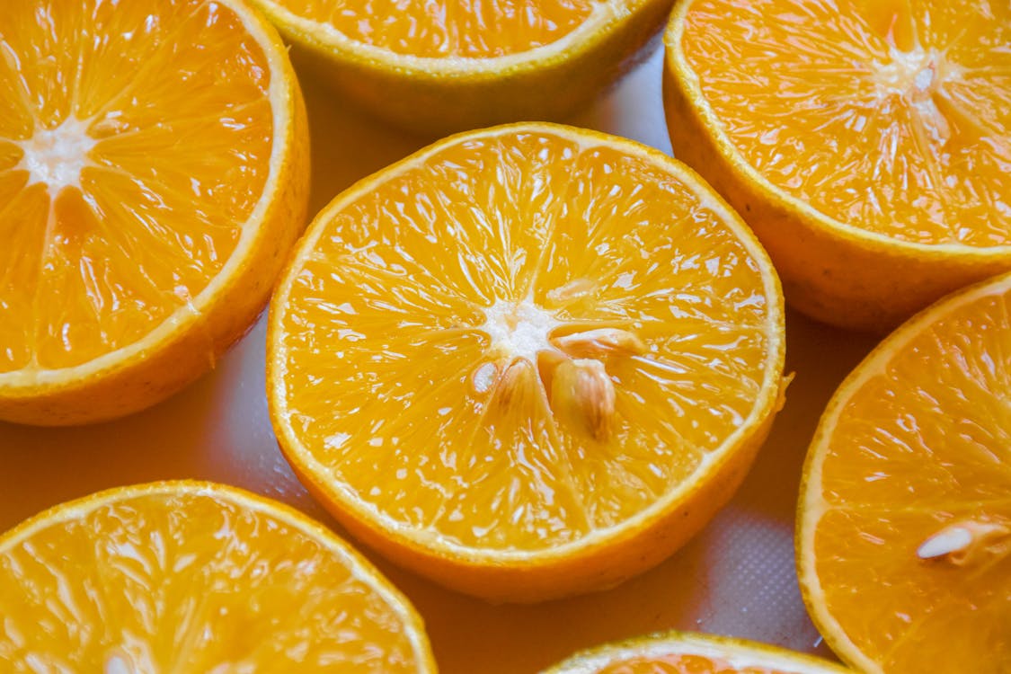 Sliced Orange Fruit