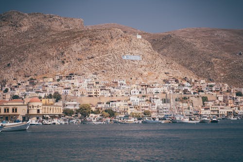 Fotobanka s bezplatnými fotkami na tému Grécko, kalymnos, námorný prístav