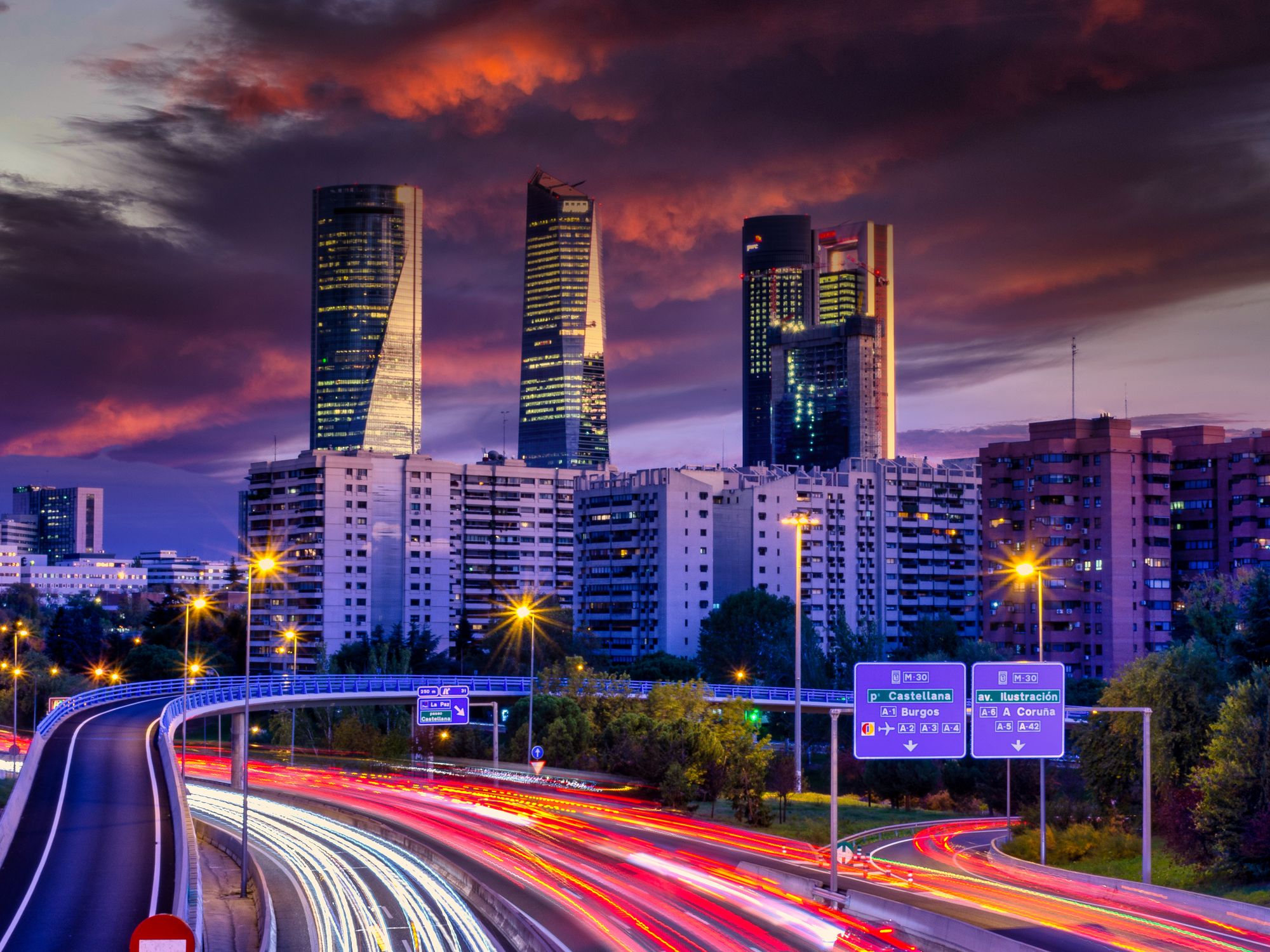 Removals from Hove to London — removal lorry travelling the motorway on a long-distance move