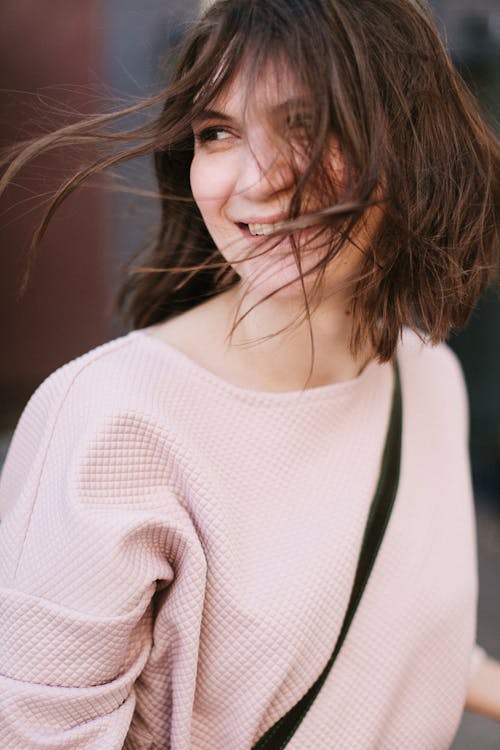 Foto De Mujer Sonriendo