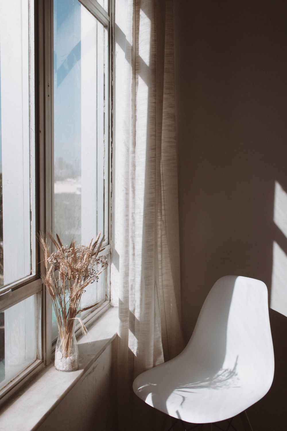 Luz natural junto a una ventana