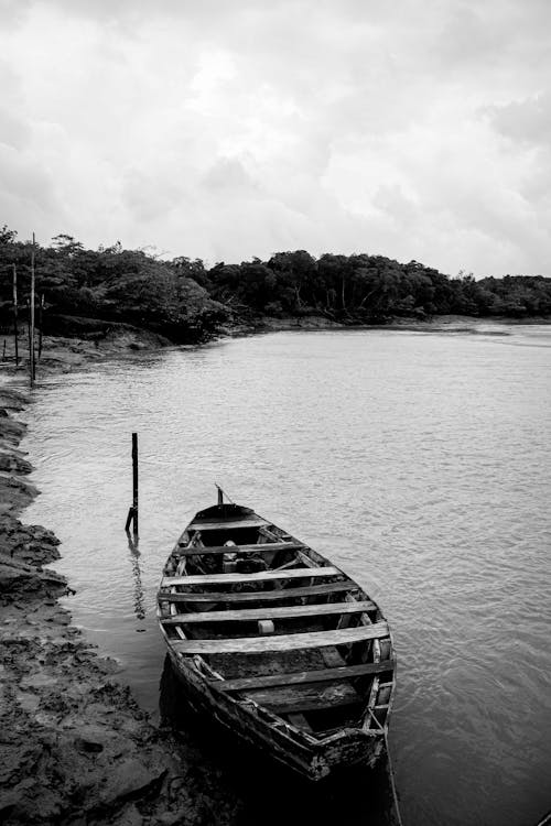 Foto profissional grátis de à beira-mar, abandonado, água