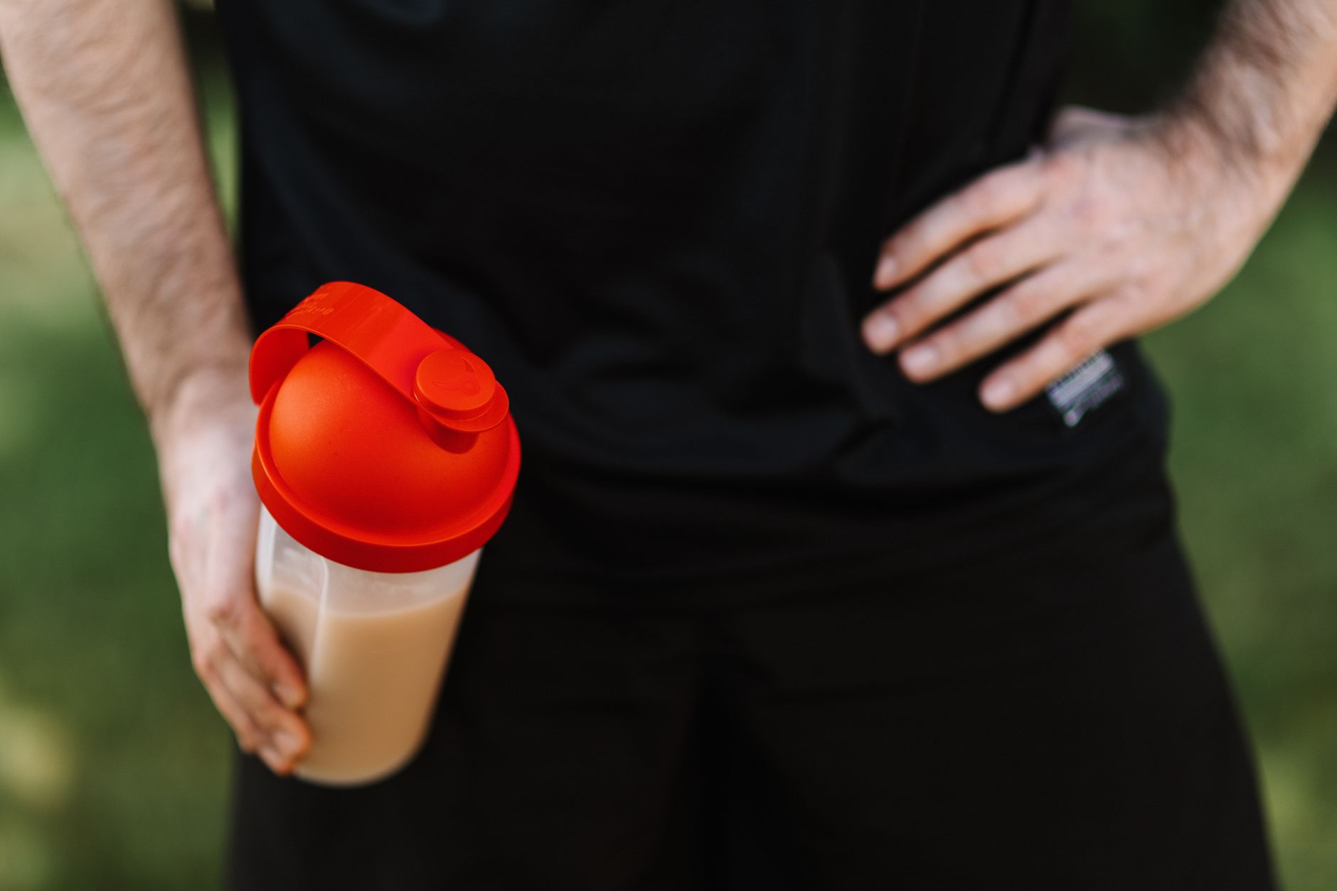 How to make a protein shake workout technique step by step