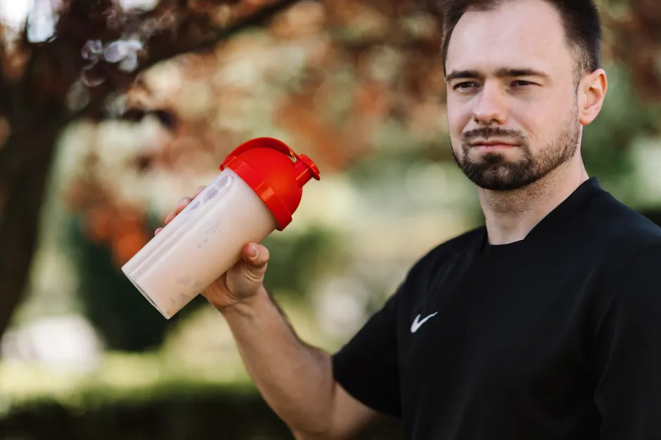 Protein shake bottle — best protein shakes for GLP-1 users