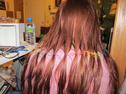 Fotos de stock gratuitas de cabello pelirrojo, de espaldas, donación de cabello