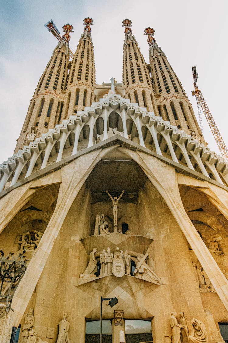 The Sagrada Familia In Barcelona 