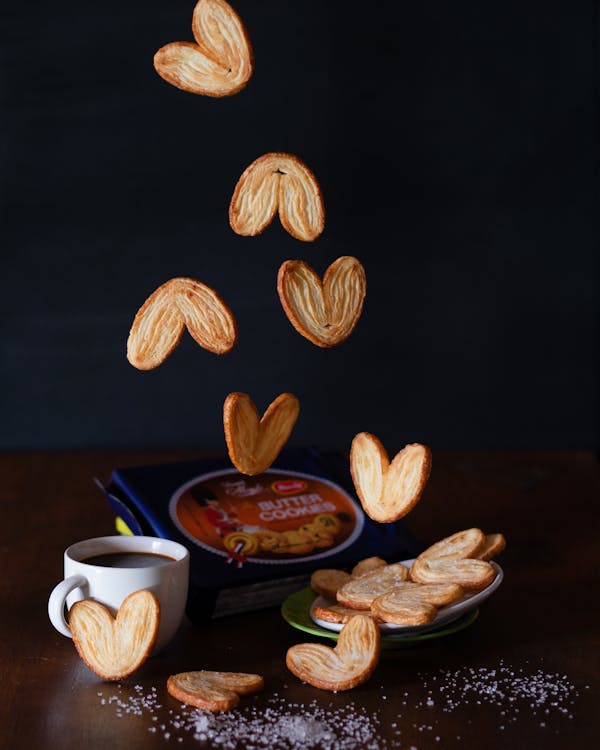 Butter Cookies and Coffee Cup