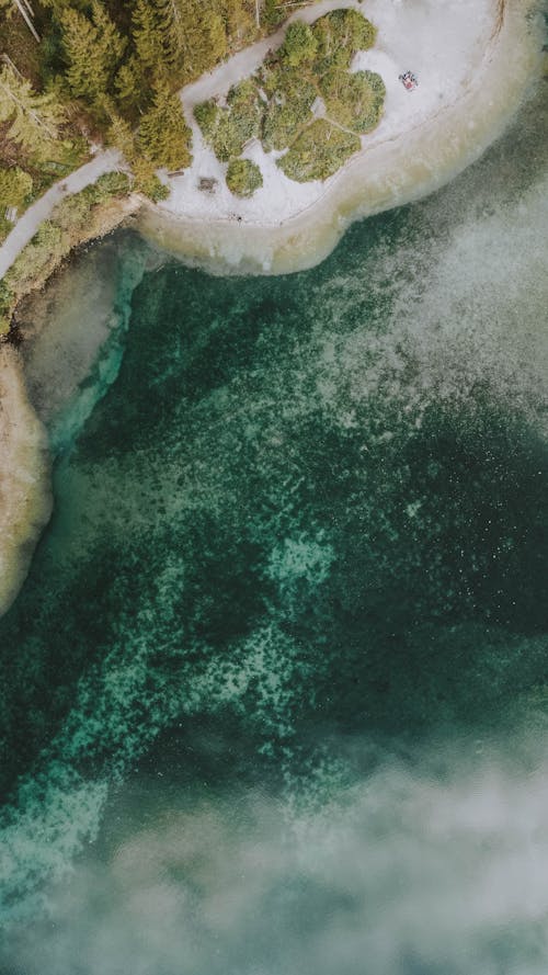 Fotobanka s bezplatnými fotkami na tému breh, exteriéry, fotografia z dronu