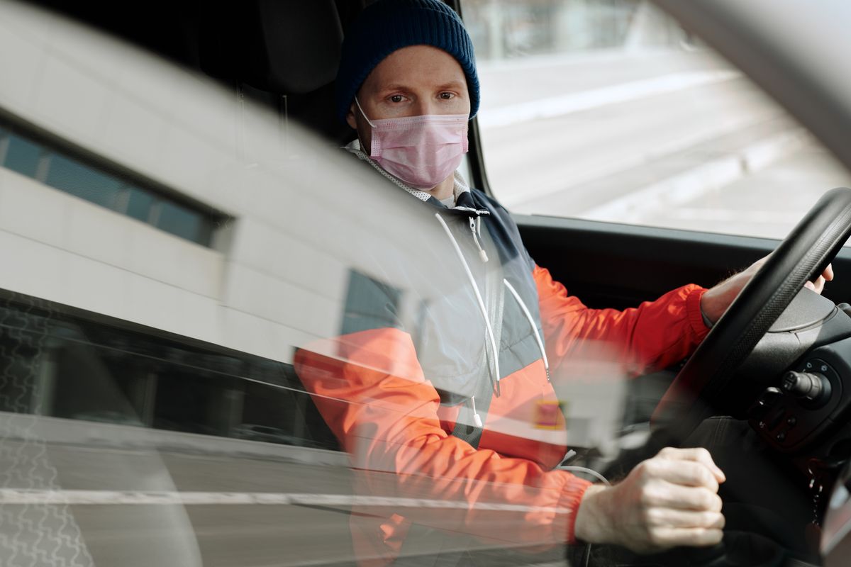 man with a van in Harrold — Man with a Van in Harrold — the working end of the job