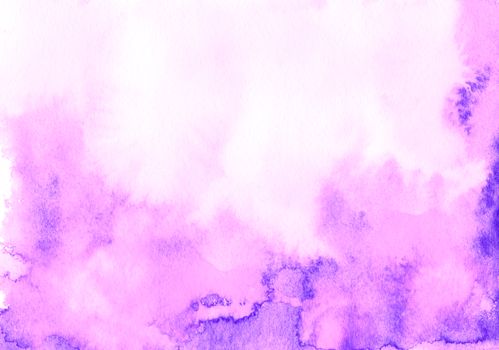 Beautiful watercolor art with vibrant pink and purple hues, perfect for creative backgrounds.
