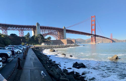 Fotobanka s bezplatnými fotkami na tému Amerika, Golden Gate, Golden Gate Bridge