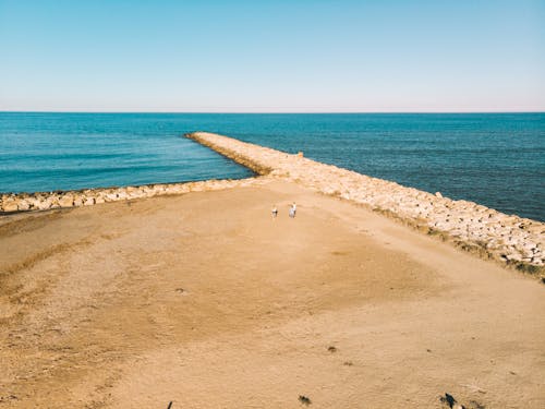 Fotobanka s bezplatnými fotkami na tému cestovať, horizont, krajina pri mori