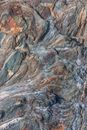 Uneven surface of rocky formation