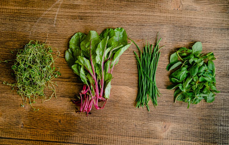 Vegetables On Wood