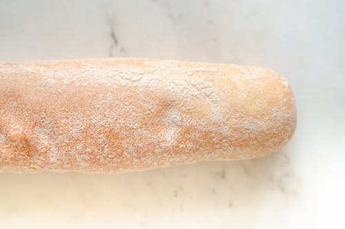 Free Bread with Flour Stock Photo
