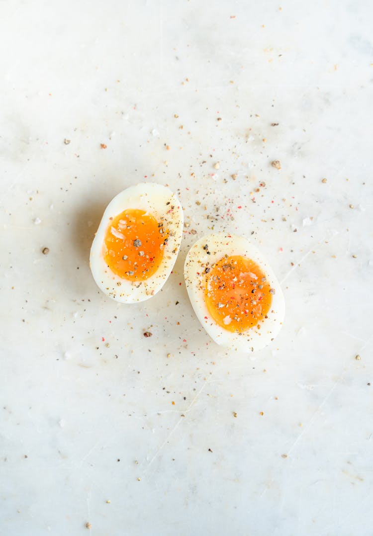 Delicious Soft Boiled Eggs In Black Pepper