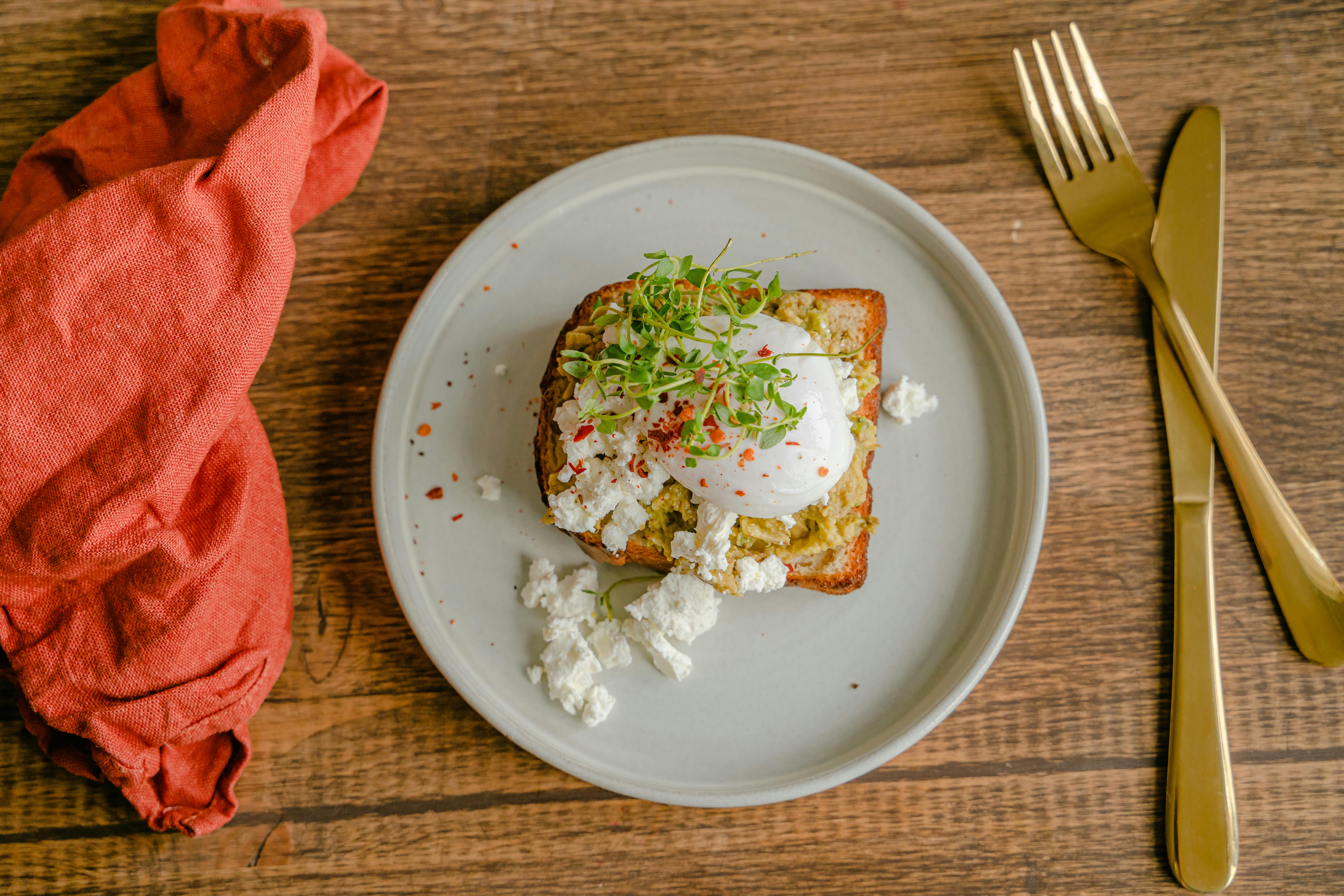 breakfast on plate