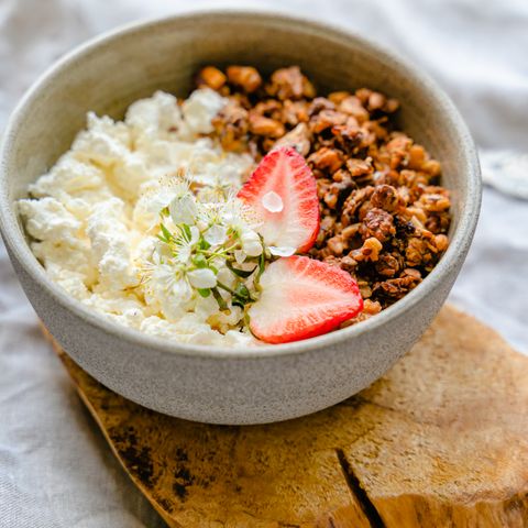 Fruit + Greek Yogurt Protein Bowl