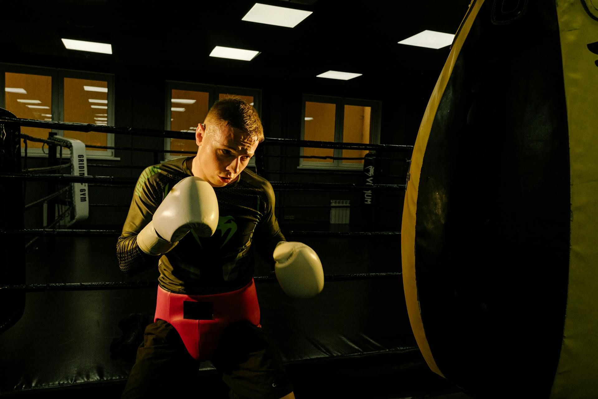 Man Doing Boxing