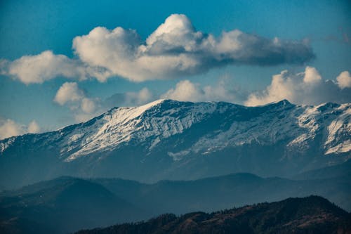 Immagine gratuita di cloud, innevato, montagne