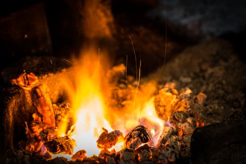 Kostenloses Stock Foto zu feuer, hufschmied, kamin