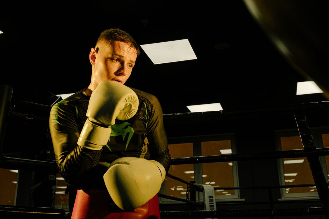 An Athlete Training in Boxing · Free Stock Photo