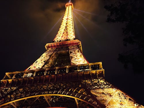 Free Low-angle Photography of Eiffel Tower Stock Photo