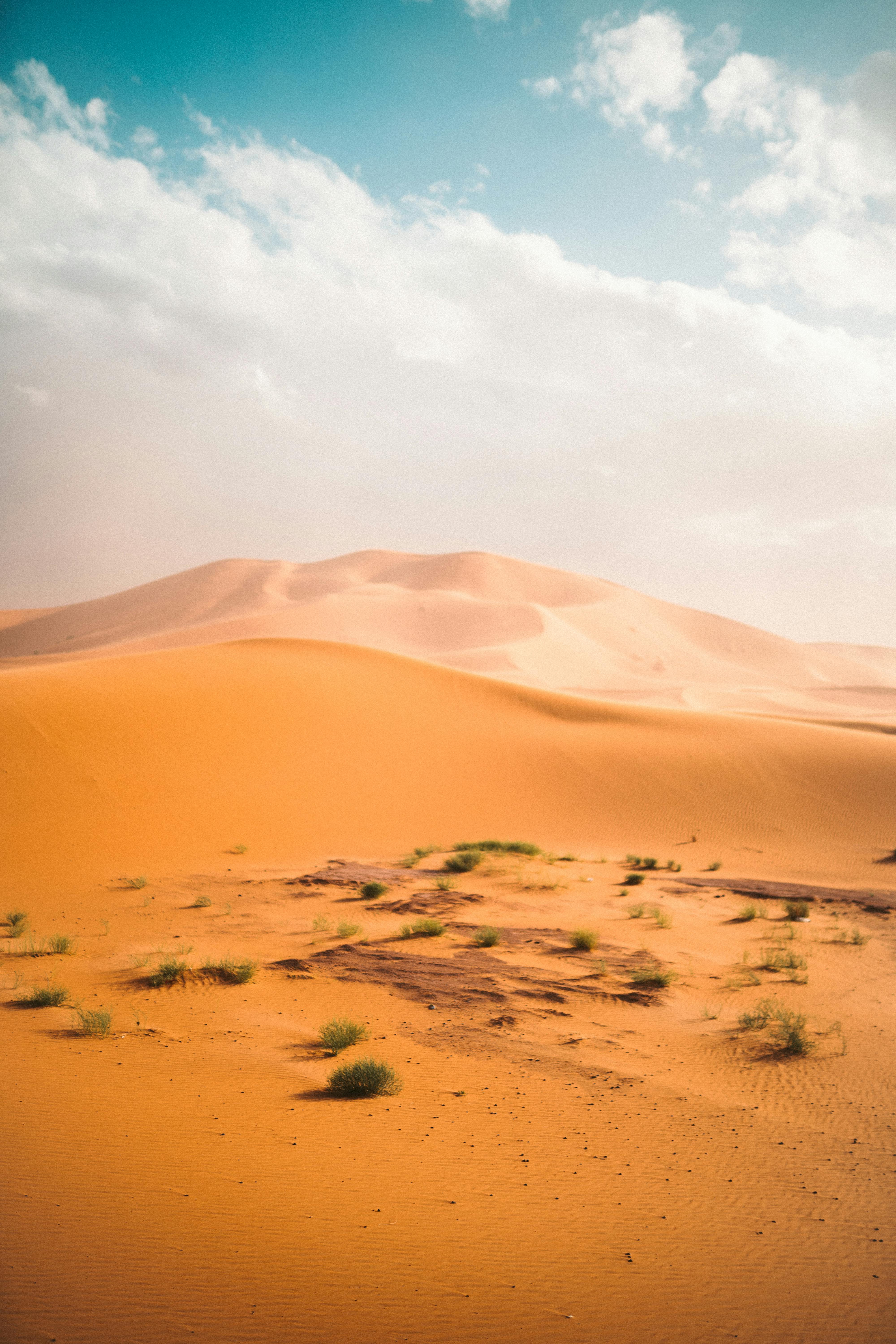 Sahara Desert Wallpaper 4K, Merzouga, Morocco, Sand Dunes