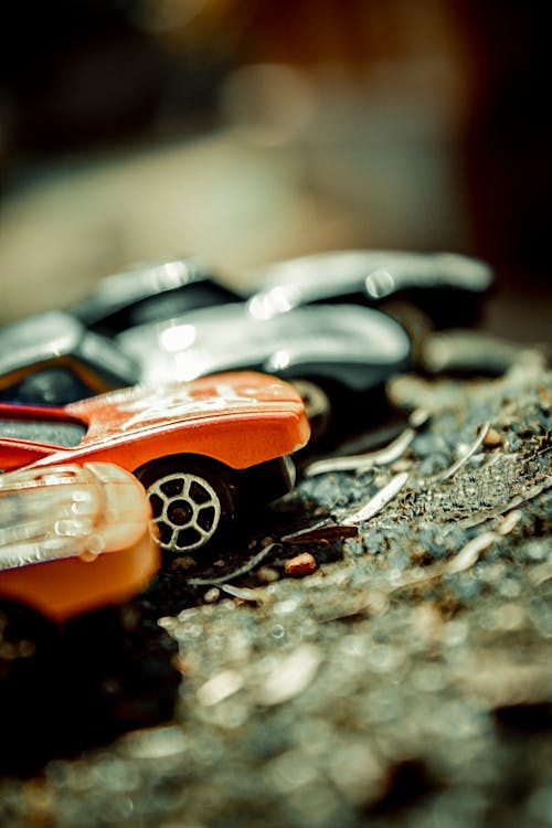 Close-Up Photo Of Car Toys