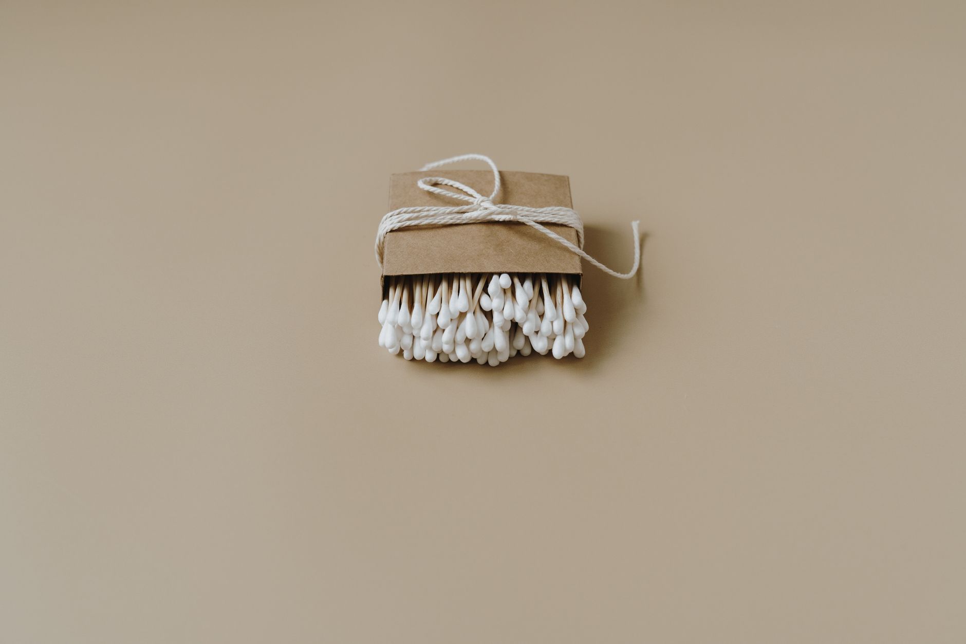 eco friendly packaging materials on a clean warehouse table with natural light