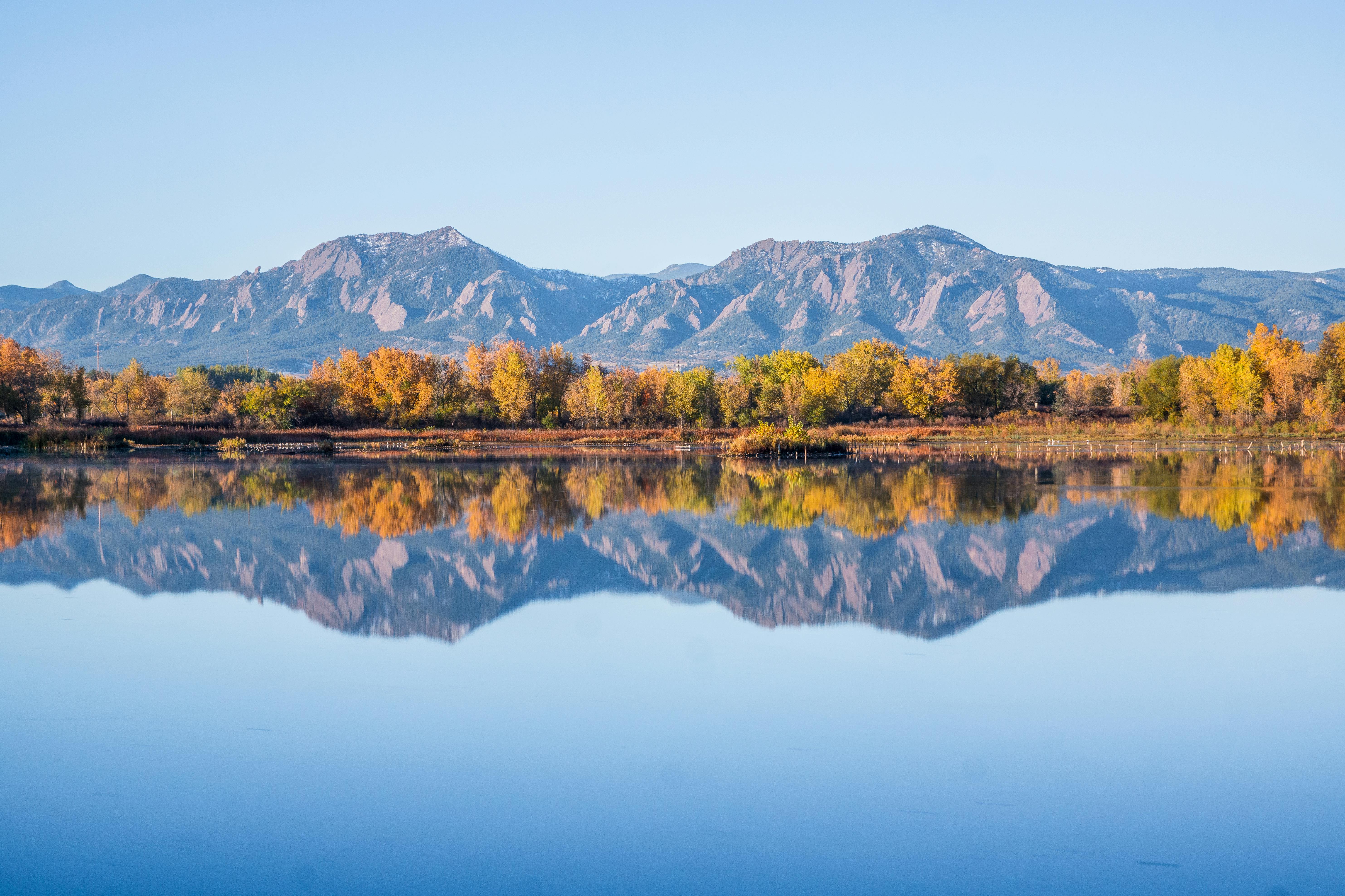 the boulder reservoir in colorado united states