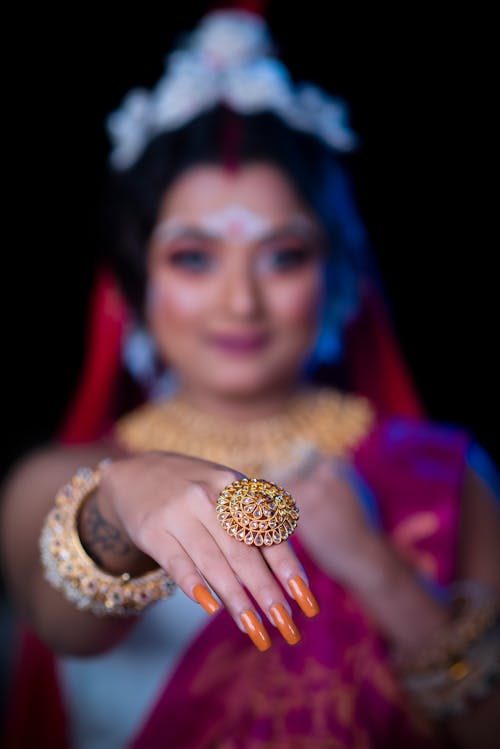 Free stock photo of bengalibride, bridal, bridal portrait Stock Photo