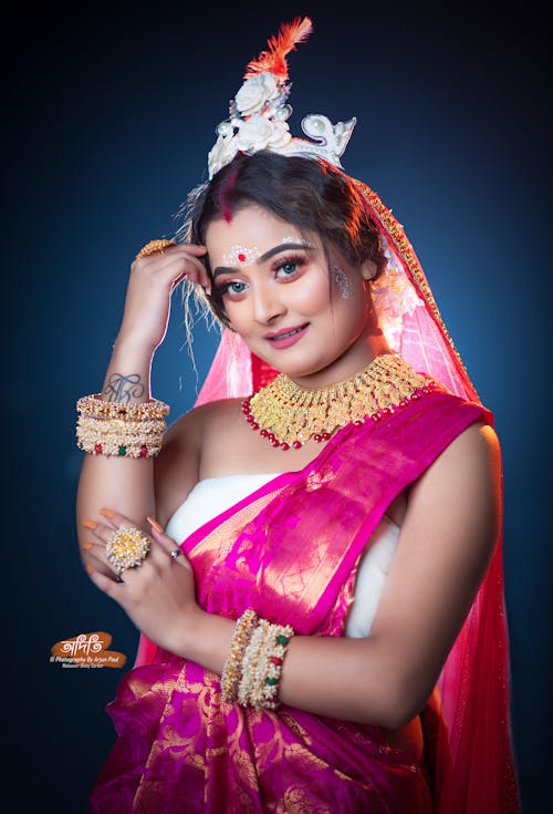 Free stock photo of bengalibride, bridal, bridal portrait Stock Photo