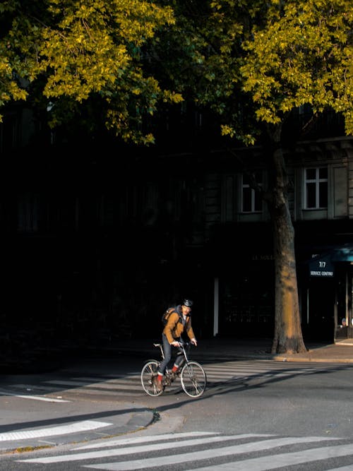 Kostenlos Kostenloses Stock Foto zu fahrrad, fahrradfahren, fußgängerwege Stock-Foto