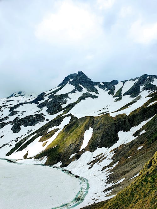 Gratis stockfoto met Alpen, berg, bevroren meer