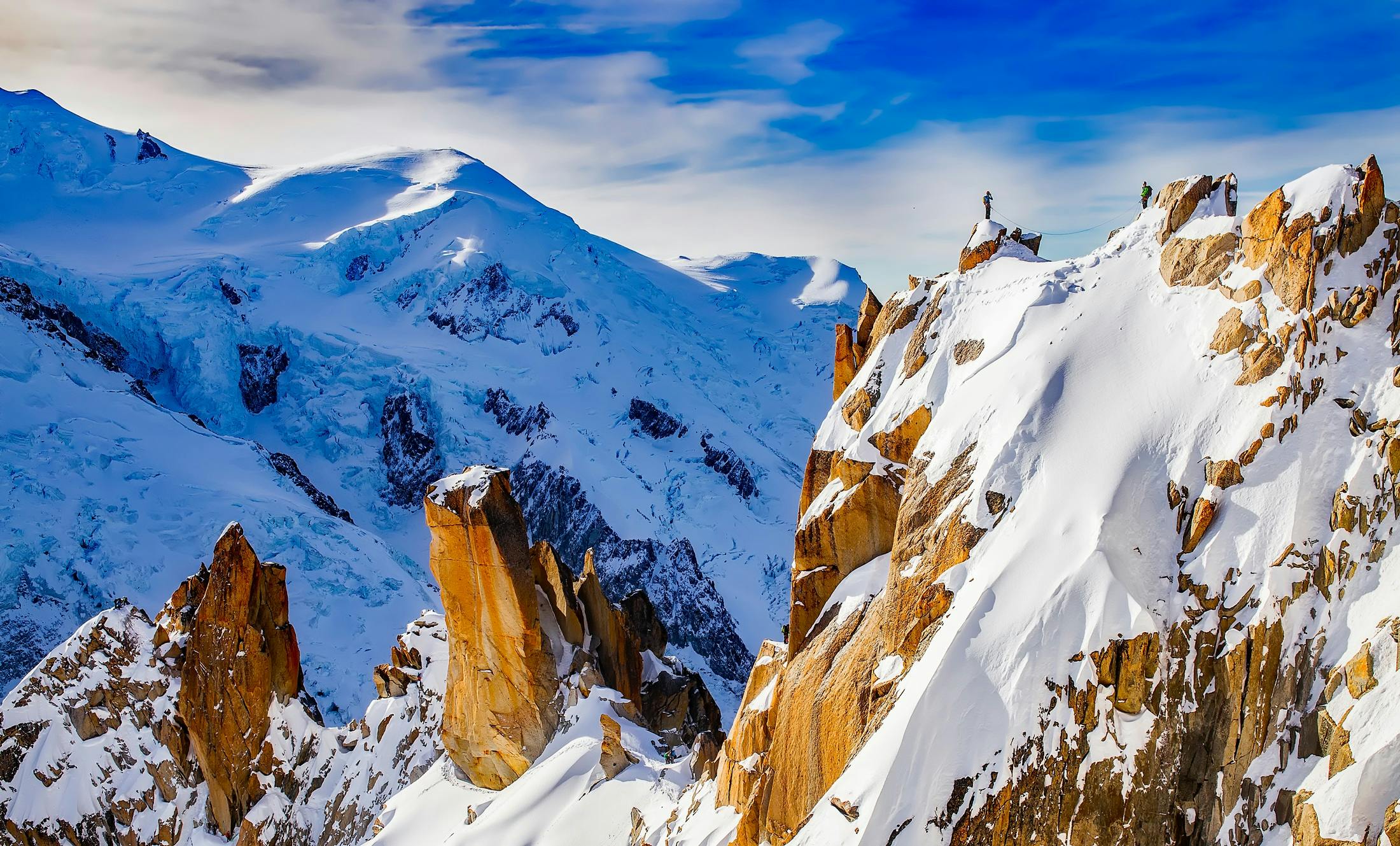 Snow-covered Mountain