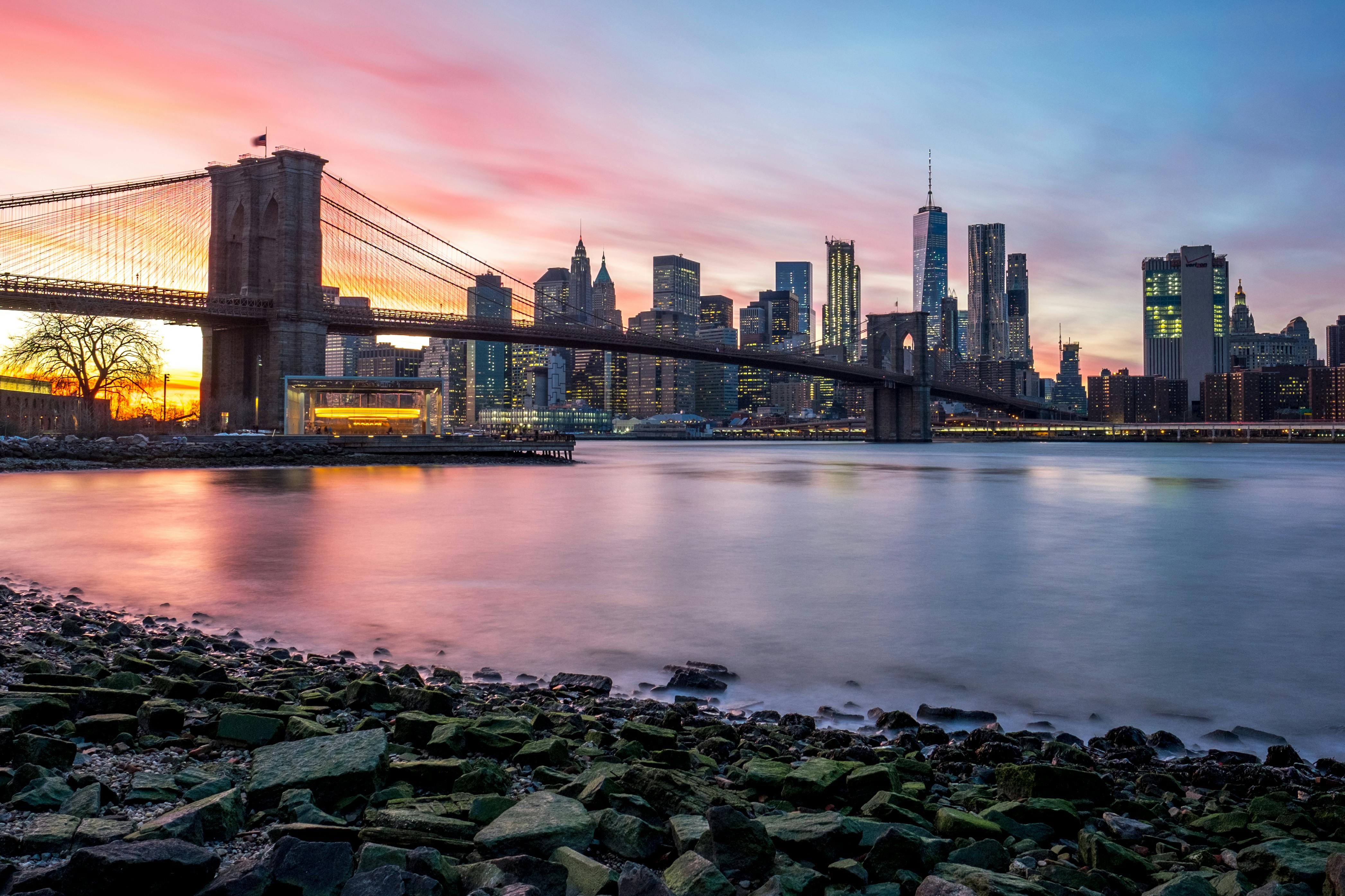 Manhattan Bridge View Photos, Download Free Manhattan Bridge View Stock ...